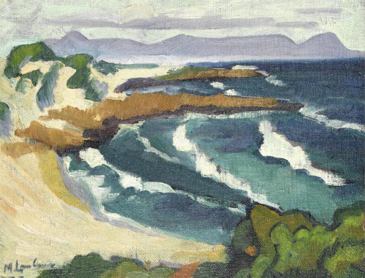 Walker Bay from Onrus, 1922 - Maggie Laubser