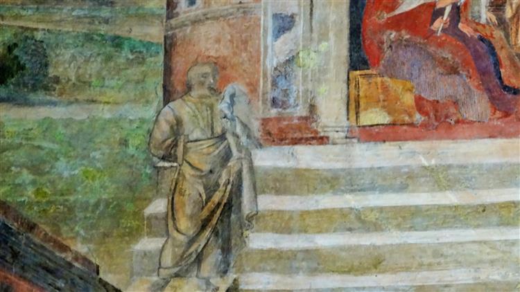 Processione di Sisto IV (detail) - Antoniazzo Romano