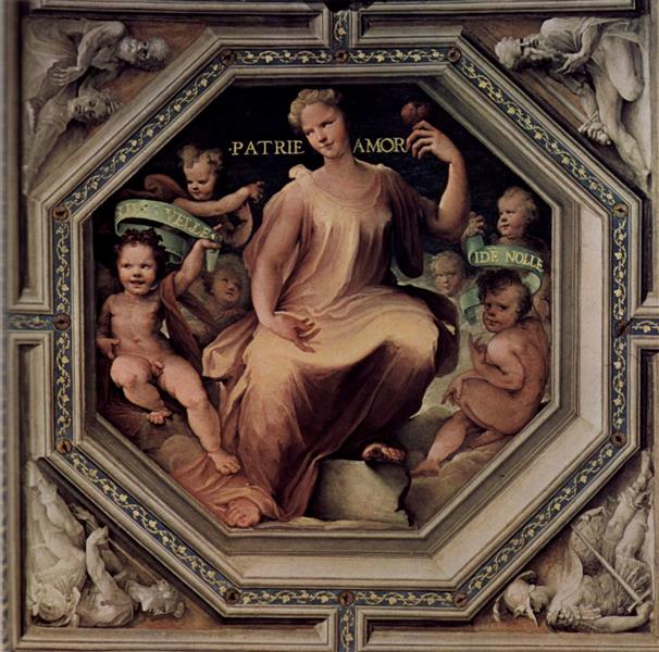Caritas, 1535 - Domenico di Pace Beccafumi