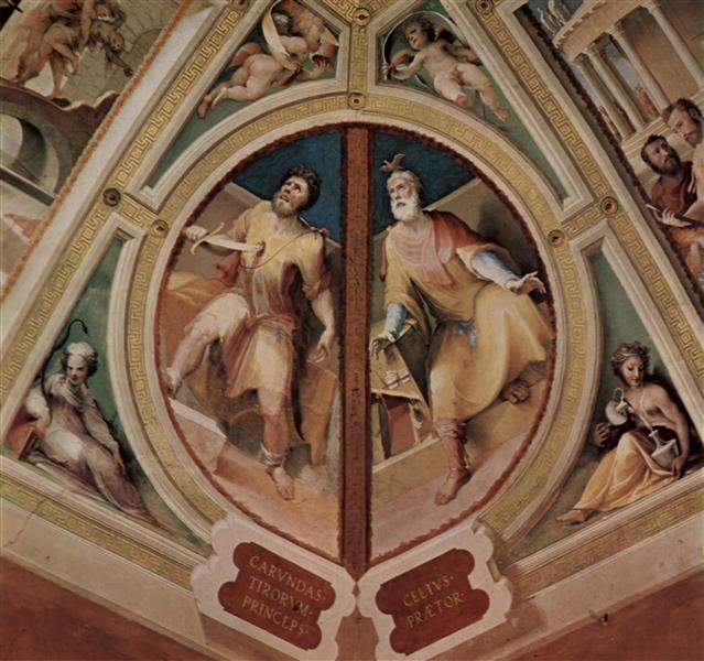 Carundas Von Tiro Und Celius Praetor, 1535 - Domenico Beccafumi