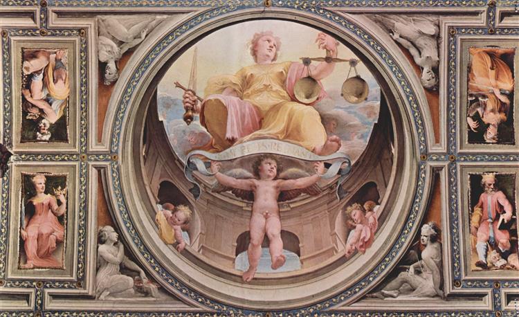 Justizia, 1535 - Domenico Beccafumi
