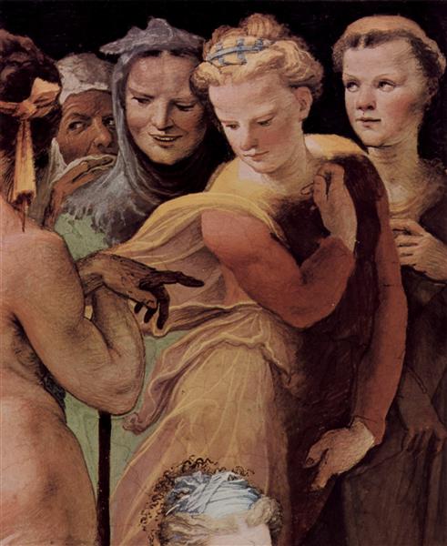 Postumius Tiburzius Tötet Seinen Sohn (Detail), 1535 - Domenico Beccafumi