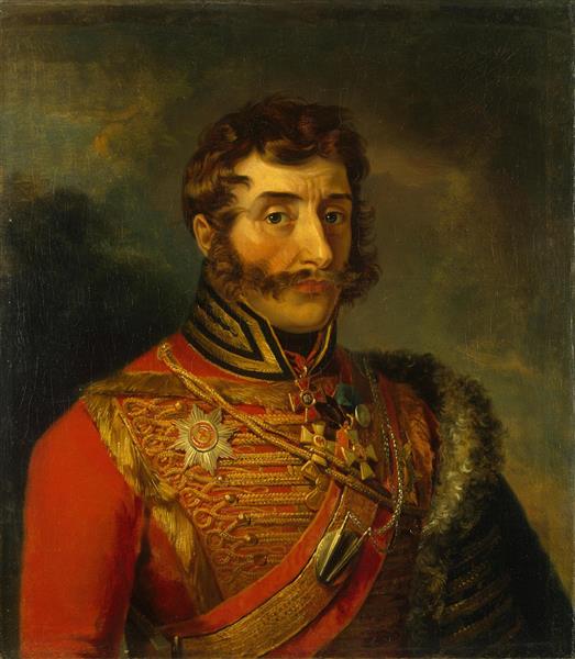 Portrait of Ivan S. Dorokhov, 1827 - Джордж Доу