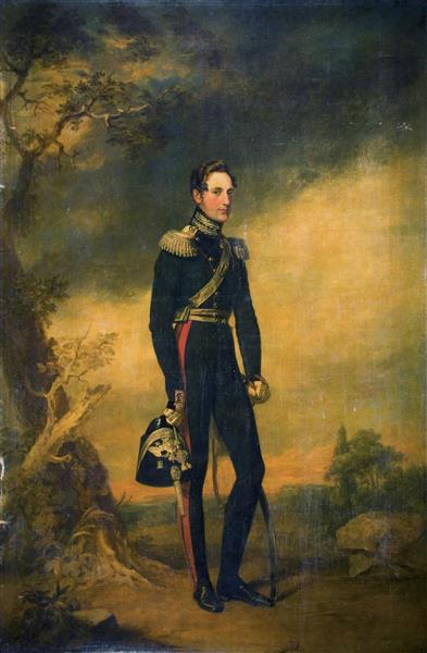 Portrait of Grand Duke Nikolai Pavlovich, 1821 - Джордж Доу
