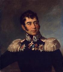 Portrait of Ivan D. Ilovaisky - George Dawe