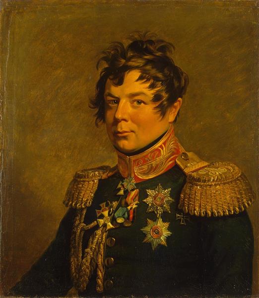 Portrait of Ivan I. Diebitsch-Zabalkansky, c.1821 - c.1825 - Джордж Доу