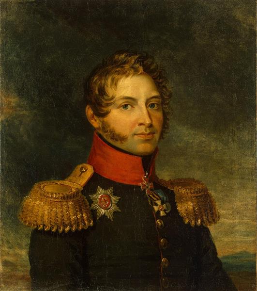 Portrait of Alexander P. Kutuzov, c.1822 - c.1825 - George Dawe