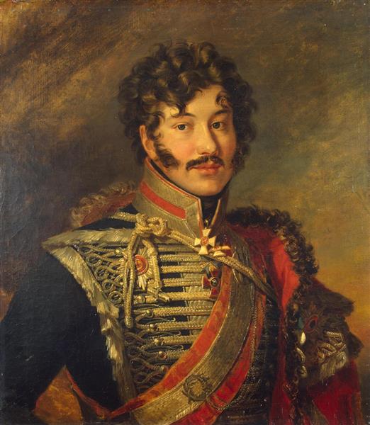 Sergey Nicolaevich Lanskoy, Russian General, c.1822 - c.1825 - George Dawe