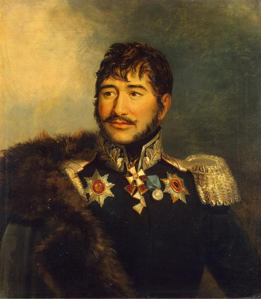 Portrait of Gavriil A. Lukovkin, c.1820 - c.1828 - Джордж Доу