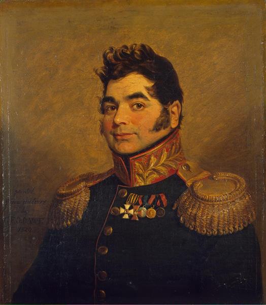 Portrait of Dmitry M. Mordvinov, 1820 - George Dawe