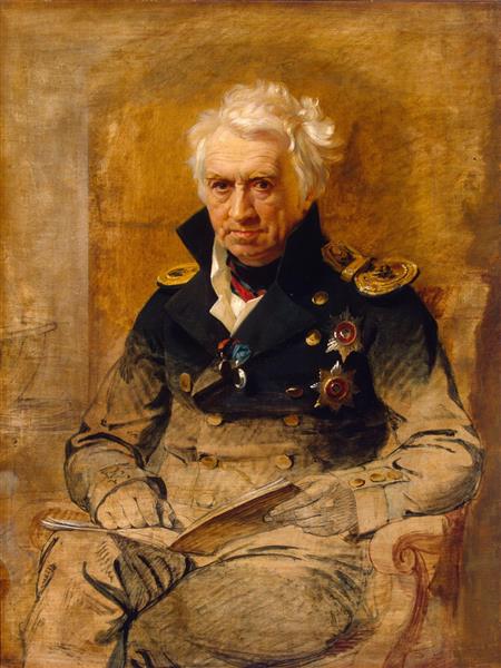 Portrait of Admiral Alexander S. Shishkov, c.1826 - c.1827 - Джордж Доу