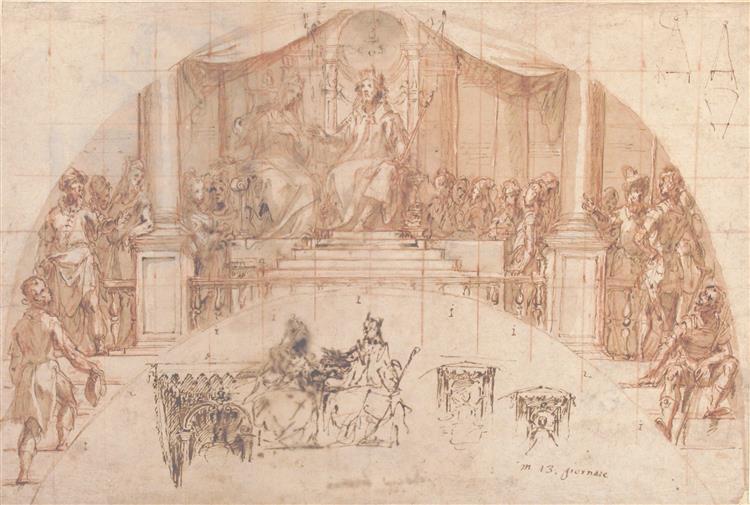The Coronation of Esther - Carlo Urbino