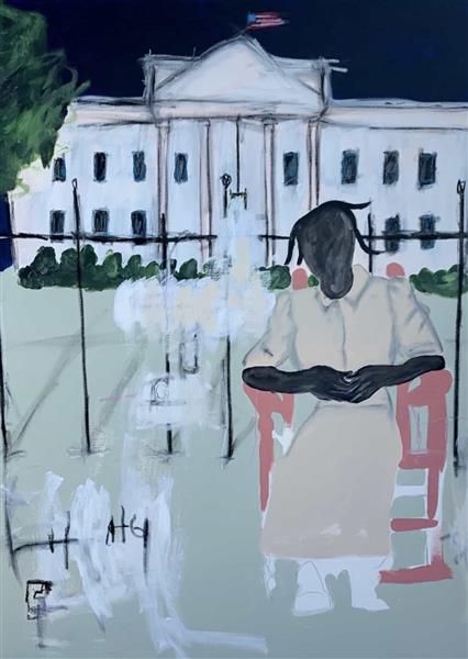 Grandmother at the White House, 2019 - Jammie Holmes