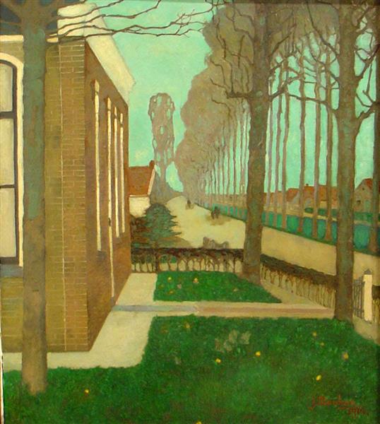Road Along De Vaart in De Knijpe, 1914 - Jan Mankes