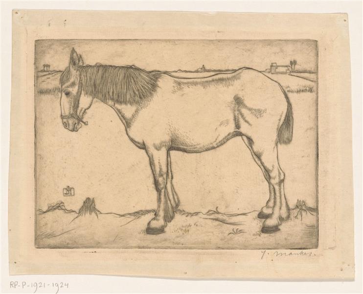 Horse, 1917 - Jan Mankes