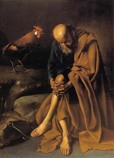 Les Larmes De Saint Pierre, 1610 - Juan Bautista Maíno