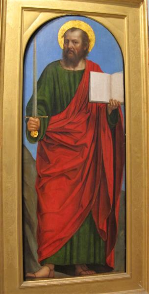 Saint Paul - Ambrogio Bergognone