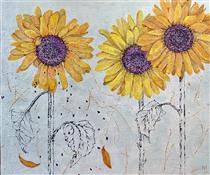 Sunflower. Helios flower. - Yulia Mamontova