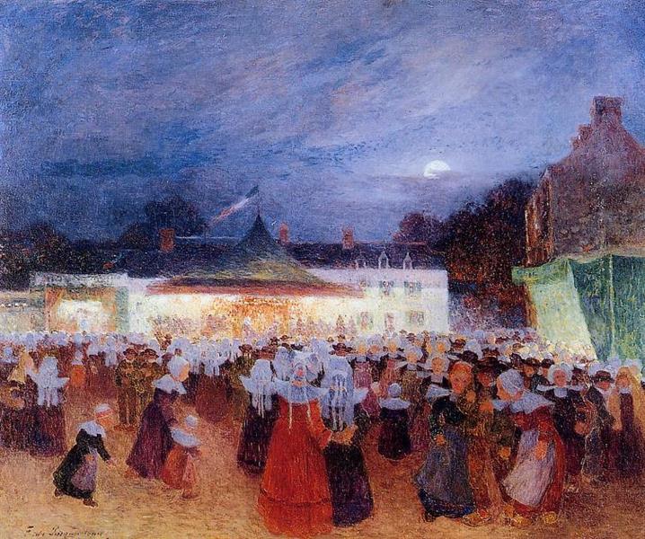 Carnival at Night, 1898 - Ferdinand du Puigaudeau
