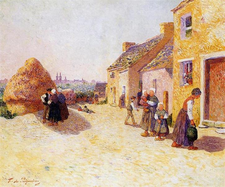 Farmyard, c.1915 - Ferdinand du Puigaudeau