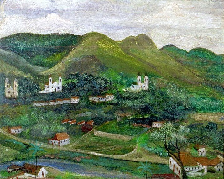 Paisagem De Sabara, 1939 - Alberto da Veiga Guignard