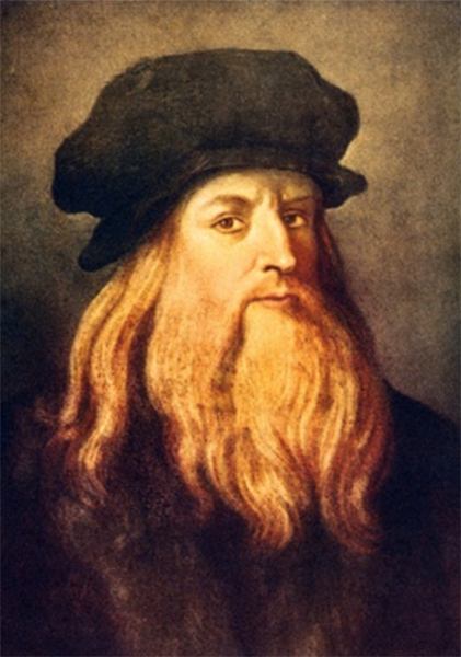 Автопортрет, c.1505 - Леонардо да Вінчі