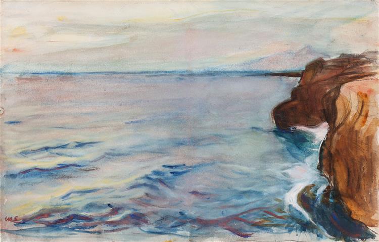 "marinlandskap ", 1905 - Magnus Enckell
