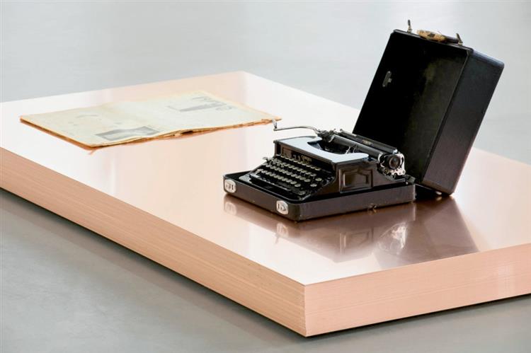 July, IV, Mdcclxxvi, 201, Typewriter of Ted Kaczynski, 2011 - Danh Vō