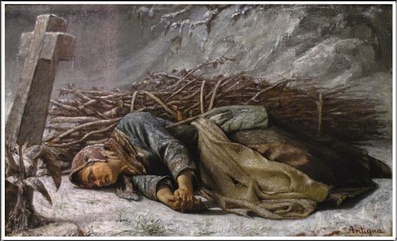 The Poor Woman, 1857 - Александр Антинья