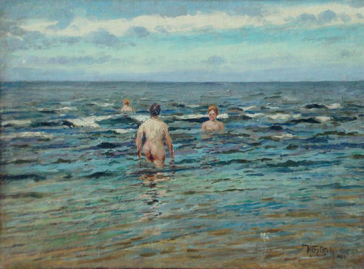 Swimming Women, 1902 - Константин Иванович Горбатов