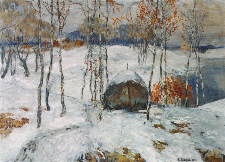 Winter, 1910 - Konstantin Ivanovich Gorbatov