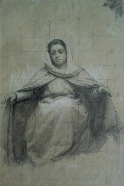 Madonna of Protection, c.1900 - Noè Bordignon