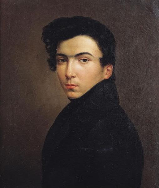 Self-portrait, 1834 - Эрнст Эбер