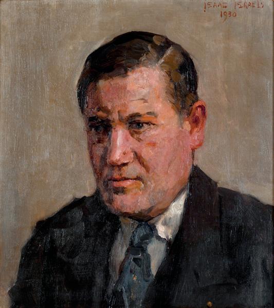 Portrait of the Architect Jan Wils, 1930 - Isaac Israels