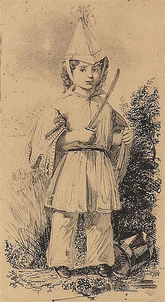 The son Ludwig, 1835 - Johann Nepomuk Passini