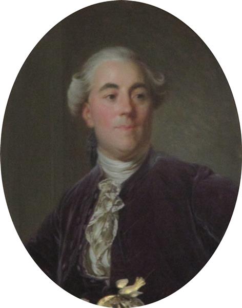 Portrait De Necker Par Duplessis, 1781 - Жозеф Дюплесси