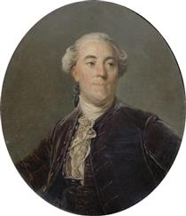 Portrait of Jacques Necker - Жозеф Дюплесси