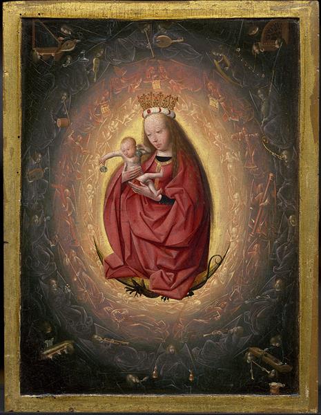 The Glorification of the Virgin, c.1480 - Гертген тот Синт Янс