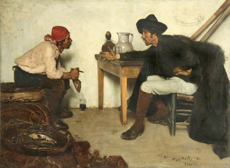Eve of the Regatta, 1882 - William Logsdail