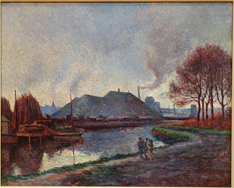 The River Sambre at Charleroi, 1896 - Maximilien Luce