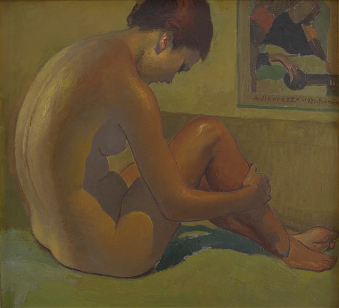 Female nude, 1971 - Antonio Sicurezza