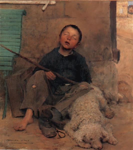 The Blind Beggar, 1882 - Жюль Бастьен-Лепаж