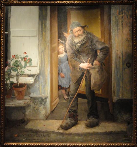 The Beggar, 1880 - Жюль Бастьен-Лепаж