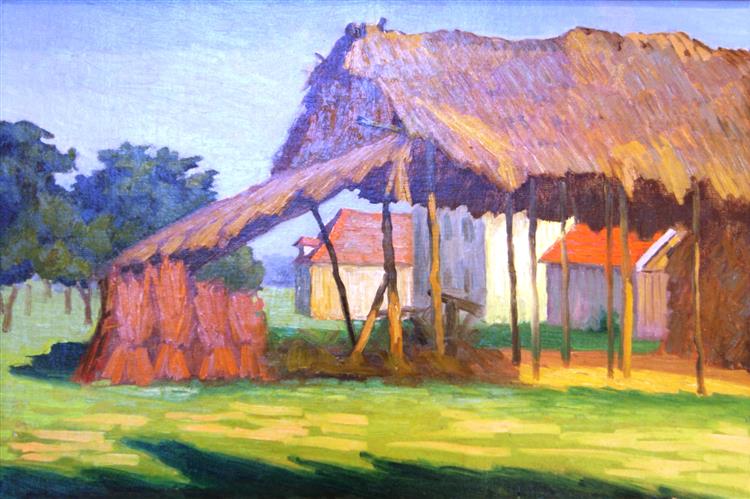 The Thatched-Roofed Shed - Léo Gausson