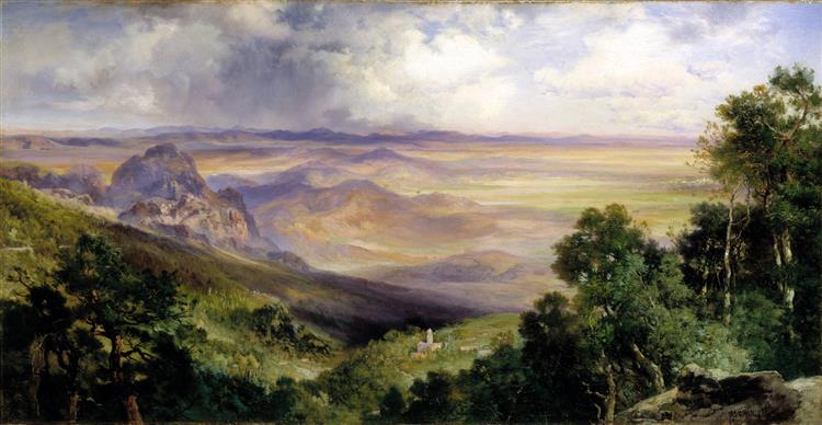 Valley of Cuernavaca, 1903 - Томас Моран