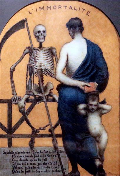 Immortality, c.1890 - Xavier Mellery