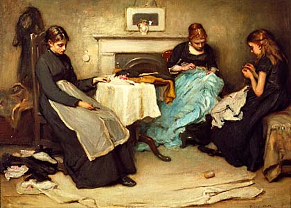 Seamstresses, c.1875 - Frank Holl