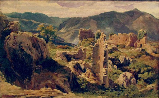 Ruins in the Colli Albani - Nino Costa