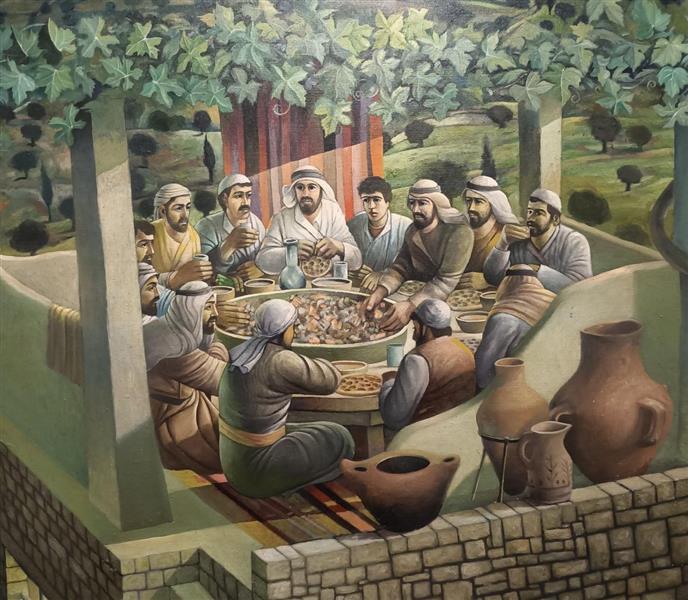 The Last Supper, 1994 - Sliman Mansour