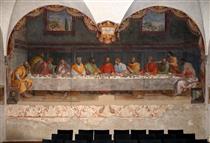 Last Supper (Carmine, Florence) - Alessandro Allori